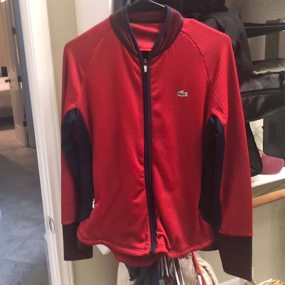 Never worn! Lacoste sport zipup